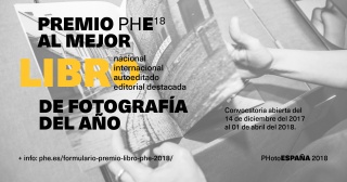 Premio PHE18 al Mejor Libro de Fotografía del Año