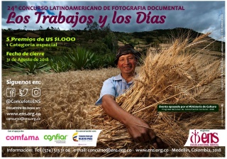 24º Concurso Latinoamericano de Fotografía Documental Los trabajos y los días. Imagen cortesía Concurso de Fotografia