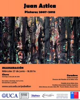 Juan Astica. Pinturas 2016 - 2018