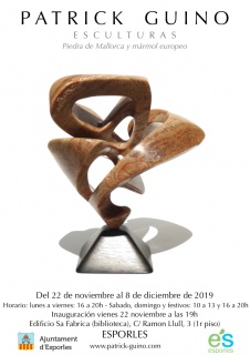 Cartel Exposición Patrick Guino en Esporles 2019