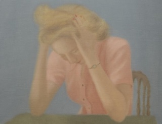 hechu Álava. Lee Miller con dolor de cabeza, 2013. Colección privada — Cortesía del Museo Nacional Thyssen-Bornemisza