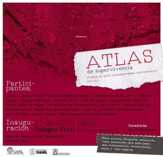 Atlas de supervivencia: 10 años de arte contemporáneo universitario