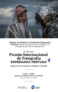 Enfoca al corazón para cambiar el mundo - 3ª Edición Premio Internacional de Fotografía Esperanza Pertusa