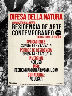 Difesa della Natura - Residencia de arte contemporáneo