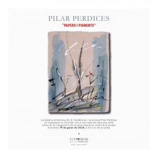 Pilar Perdices. Papers i pigments