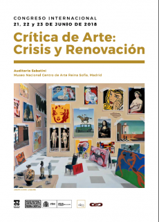 Cartel de Crítica de Arte: Crisis y Renovación