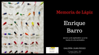 Enrique Barro. Memoria de Lápiz