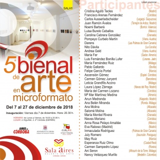 5ª Bienal de Arte en Microformato