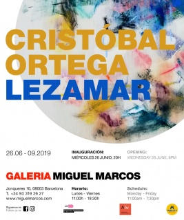 Invitación: Cristóbal Ortega. Lezamar