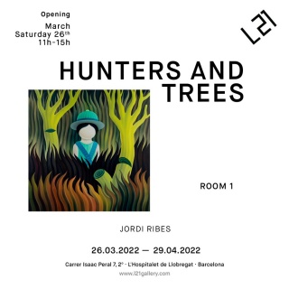 Jordi Ribes. Hunters and trees