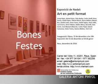 Art en petit format. Exposició de Nadal