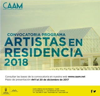 Programa Artistas en residencia 2018