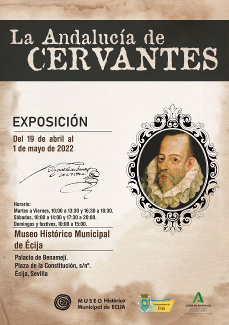 Cartel La Andalucía de Cervantes