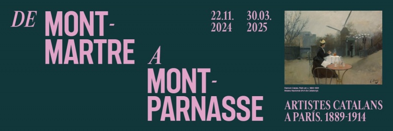 De Montmartre a Montparnasse. Artistas catalanes en París, 1889-1914