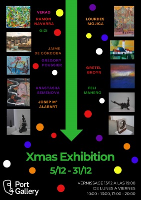 Xmas exhibition poster