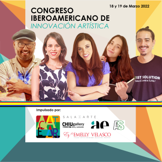 Cartel de "Congreso | Iberoamericano de innovación artística"