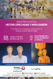 Exposición Héctor López Muniz y Nora Bareño