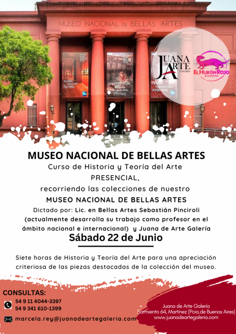 CURSO DE HISTORIA Y TEORIA DEL ARTE EN EL MUSEO NACIONAL DE BELLAS ARTES