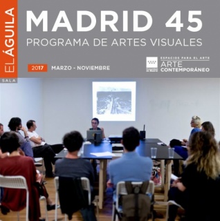 Imagen: sesión del taller `Tras las huellas de la ciudad inconsciente´, dirigido por Rogelio López Cuenca y Elo Vega. Madrid 45, 2016. Foto: Arantxa Boyero para Deseo Márquez