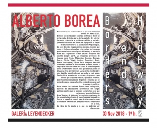 Albero Borea - Borders and Highways — Cortesía de la Galería Leyendecker
