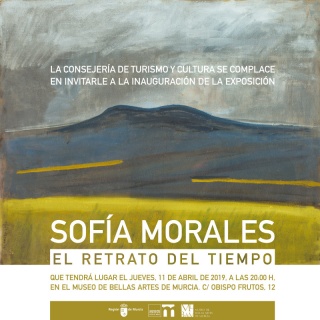 Sofía Morales. El retrato del tiempo – Invitación