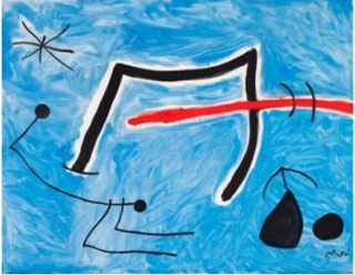 Personnages, oiseaux, étoile, 1978 © Successió Miró, 2019 — Cortesía la fundació Joan Miró