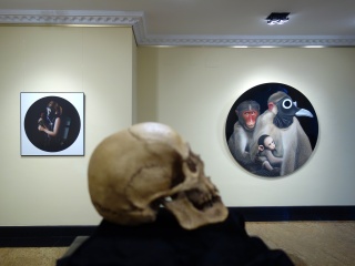 Vista de la exposición "Morituri te salutant"