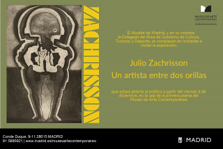 Julio Zachrisson. Un artista entre dos orillas - Invitación
