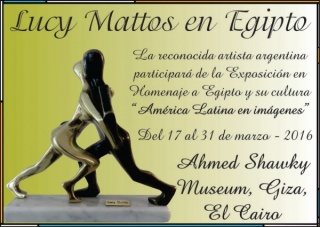 Lucy Mattos en Egipto