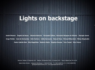 Lights on backstage