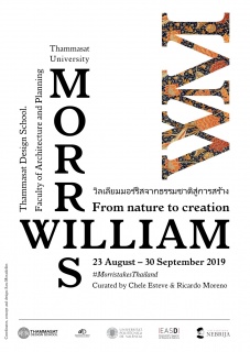 William Morris from nature to creation. Thammasat, Tailandia