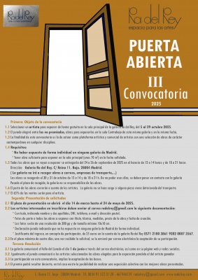 Puerta Abierta III Convocatoria