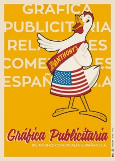 Gráfica publicitaria. Relaciones comerciales España / USA (carteles de 1890 a 1961)