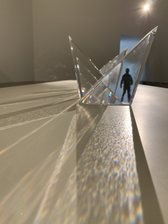 Julia Carrillo, 'Cualidades efímeras' (2021), vista de la instalación dentro de la exposición 'Luz instante? en Arte Abierto