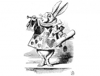 Il·lustració de John Tenniel a la primera edició d´Alice´s Adventures in Wonderland de Lewis Carroll