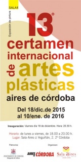 XIII Certamen Internacional de Artes Plásticas Aires de Córdoba