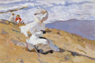 Joaquín Sorolla, Momentaufnahme, Biarritz, 1906. Museo Sorolla, Madrid