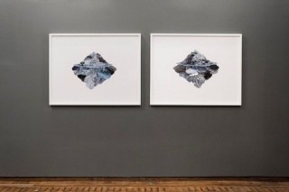 Andrea Galvani Higgs Ocean No. 18, 2011 Photo collage on archival paper, 104 x 148 cm.