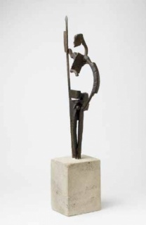 Don Quichotte, 1930, fer forgé et soudé, 43,5 x 13 x 7 cm. Musée national d’art moderne Centre Pompidou - © Bertrand Prévost - Centre Pompidou, MNAM-CCI /Dist. RMN-GP - © Succession Picasso 2016