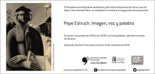 Pepe Estruch. Imagen, voz y palabra