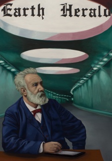 Francis Benneth ,2016, 42 x 28,5 cm., óleo sobre lino.