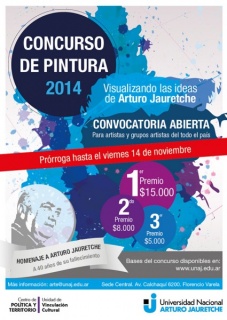 Concurso de pintura 2014. Visualizando las ideas de Arturo Jauretche