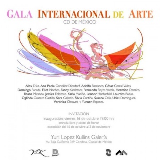 Cartel. ?Gala Internacional de Arte CD DE MEXICO