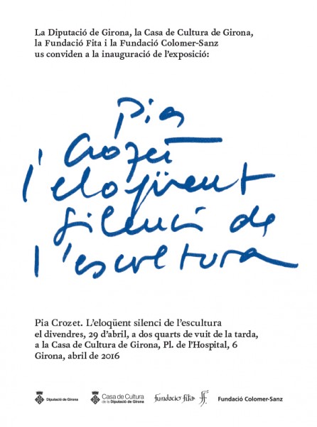 Pia Crozet, L´eloqüent silenci de l´escultura