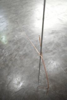 Tatiana Trouvé | La linea // Metal, cobre // Dimensões variáveis // 2011