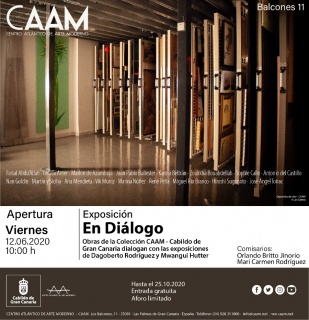 En diálogo. Obras de la Colección CAAM - Cabildo de Gran Canaria dialogan con las exposiciones de Dagoberto Rodríguez y Mwangi Hutter