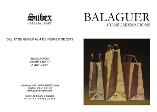 Balaguer. Consumismacions