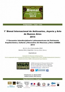1ª Bienal de Anticuarios, Joyería y Arte de Buenos Aires