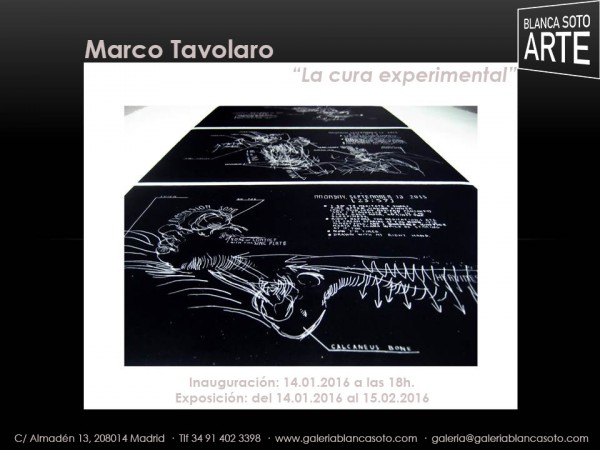 Marco Tavolaro, La cura experimental