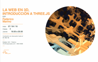 La Web en 3D, introducción a Three.js